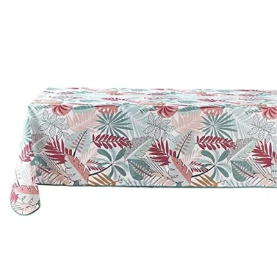 Image de Douceur d&#039;Intérieur, Nappe Rectangle (150 x 240 cm) Jacala Blanc, Polyester Imprimé