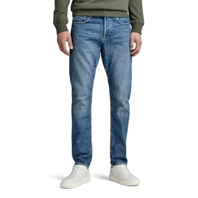 Image de G Star Homme Jean 3301 Regular Tapered, Bleu (faded harbor 51003 C967 D331), 30W / 30L