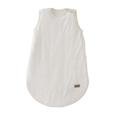 Image de Turbulette Respirante ROBA Seashells Gigoteuse sans Manches Coton Oeko Tex® Motif Pois en Relief Écru