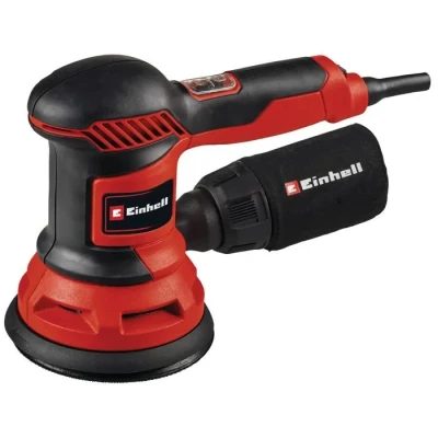 Image de Einhell Ponceuse excentrique TC RS 425 E (425 W, Ø 125 mm, vitesse max. 26 000 oscillations/min) Livré avec 3 feuilles abrasives