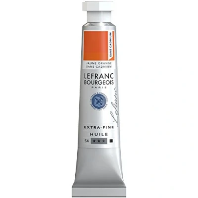 Image de Lefranc Bourgeois Huile 20ml Jaune Orange Cadmium Free