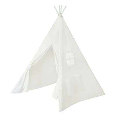 Image de Tente Indienne ROBA Tipi en toile résistante canvas beige Pour enfants à partir de 3 ans