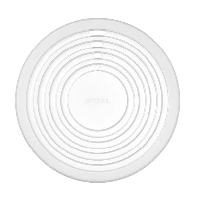 Image de Mepal Cirqula Couvercle Pour Micro ondes Rond Résistant à la Chaleur le Récipient des Aliments Transparent au &amp; Lave vaisselle