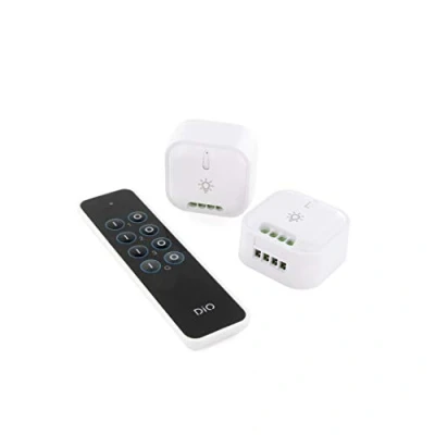 Image de DiO Connected Home Set de 2 modules d’éclairage on/Off &amp; télécommande