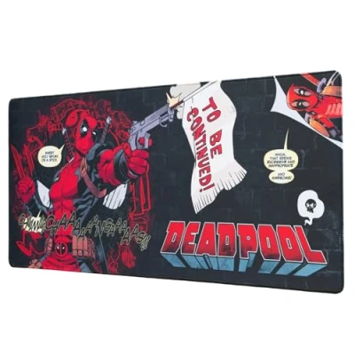 Image de Tapis de bureau XL Grupo Erik Deadpool Imperméable Antidérapant Bords renforcés