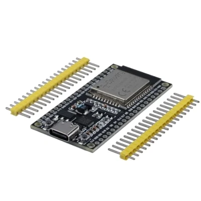Image de AZDelivery 1 x ESP 32 Dev Kit C non soudé NodeMCU Module WLAN avec port USB WiFi Development Board CP2102 (modèle successeur de l&#039;ESP8266) compatible Arduino e book