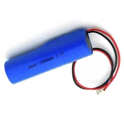 Image de SZAJOR 2600mah, Batterie Rechargeable au Lithium ION 3,7 V 18650 avec Fils PCB et connecteur XH 2P 2,54
