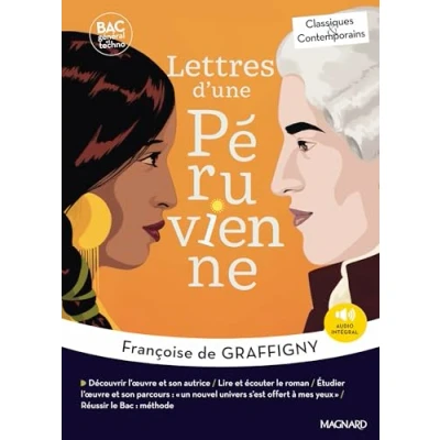 Image de Lettres d&#039;une Péruvienne Bac Français 1re 2026 Classiques et Contemporains Œuvre au programme voie générale technologique, parcours :