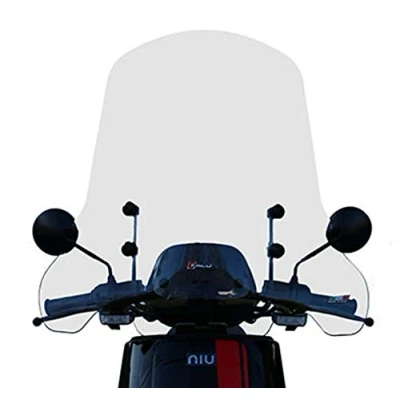 Image de pare brise NIU N15 NGT écran ART. 23596 pour tous les modèles avec guidon nu attaches de se fixent sur le