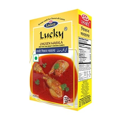Image de Poulet chanceux Masala 2.1oz. Combo [lot de 5]