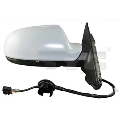 Image de Rétroviseur extérieur Tyc 302 0095 droit avec couche d&#039;apprêt pour ajustage électrique des rétroviseurs, convexe, chauffant AUDI: A3 Sportback