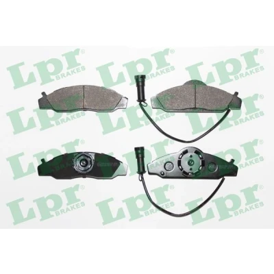Image de LPR 05P721 Jeu de plaquettes frein SSANGYONG: Musso SUV, Korando II I DAEWOO: