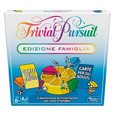 Image de Hasbro Gaming Trivial Pursuit édition familiale, Multicolore, L