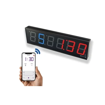 Image de GymNext Flex Timer Fitness Minuteur Horloge Numérique Home Edition Contrôle par Application Mobile Via Bluetooth