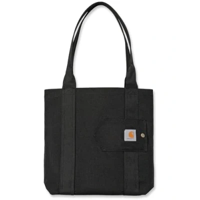 Image de Carhartt Sac fourre tout vertical ouvert pour femme, Noir, Taille unique, Utilitaire