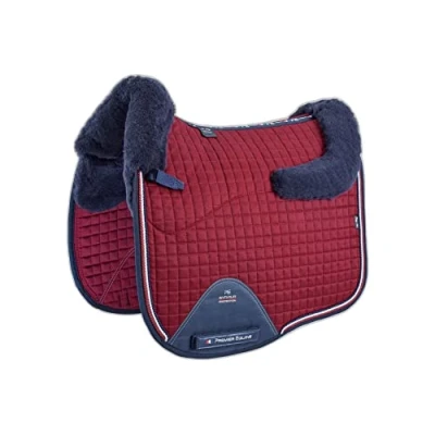 Image de Tapis de dressage pour cheval en laine mérinos Premier Equine Capella CC Square
