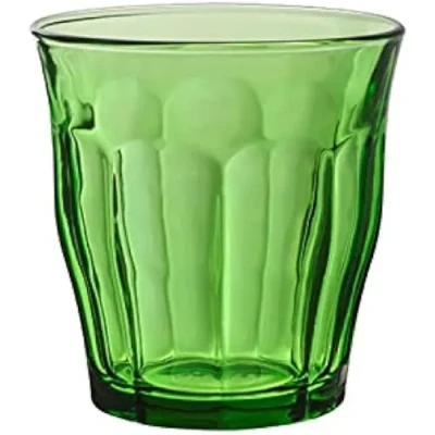 Image de Verres en Verre Vert 310 ml DURALEX Lot de 4 trempé Résistant aux chocs et éclats