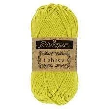 Image de Scheepjes Cahlista 245 Vert Jaune Fil 1x50g