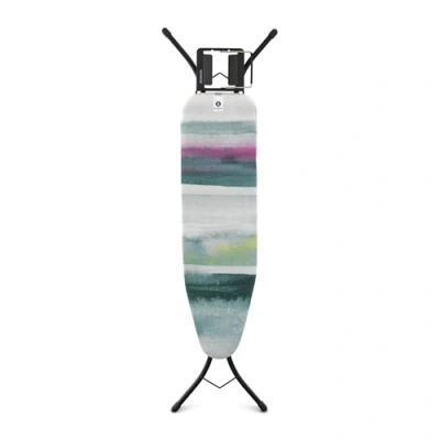 Image de Brabantia Table à Repasser Taille a Pour fer Vapeur Planche les Gauchers et Droitiers Plateau Extra Stable Facile Installer Morning Breeze 110 x 30 cm