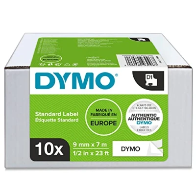 Image de Dymo 2093096 Noir sur blanc Ruban