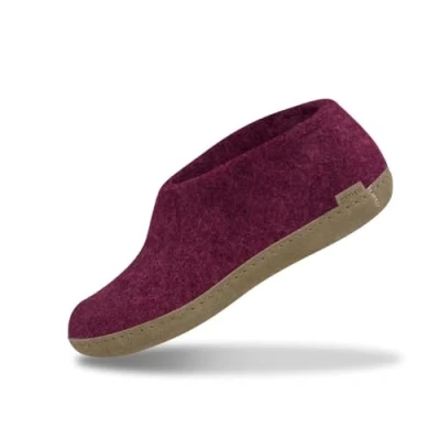 Image de glerups dk A Shoes Mixte Adulte Pantoufles en Feutre,Chaussons, Rose (Cranberry),37 EU