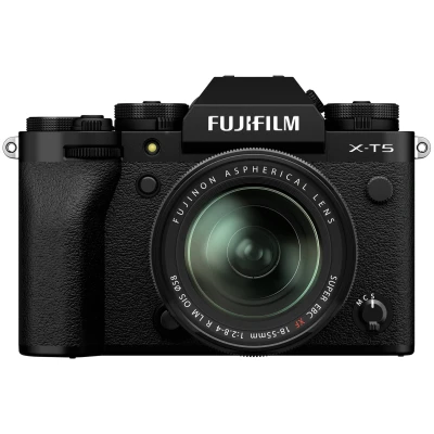 Image de Fujifilm x T5 + XF18 55mmF2.8 4 R LM OIS MILC 40,2 MP Trans CMOS 5 HR 7728 5152 pixels Noir Neuf