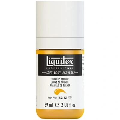 Image de Liquitex Professional Acrylique Soft Body 59ml Jaune Turner