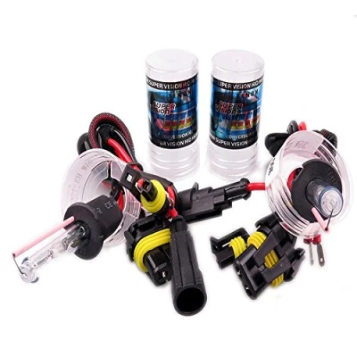 Image de PolarLander 2X 35W 6000K DC12V H3 Xenon Lampe Ampoules décharge à Haute intensité Kit Hid Lumières