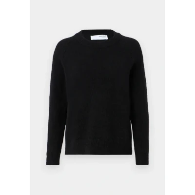 Image de Selected Femme LULU LS Oneckb NOOS Pullover, Femme, Taille: XL, Black