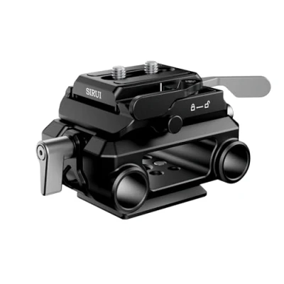 Image de Sirui AM QA LR Système de support rail 15 mm avec plaque dégagement rapide Arca