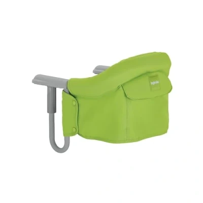 Image de Inglesina Fast, Siège de Table Pliable, Vert (Green), Facile à Transporter, Lavable, Installation Sécurisée, Jusqu&#039;à 15 kg, 35 x 27 42 cm