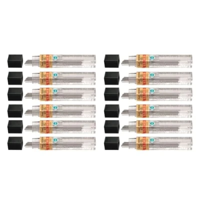 Image de Pentel C505 lot de 12 Etuis mines 0,5 mm HB pour porte