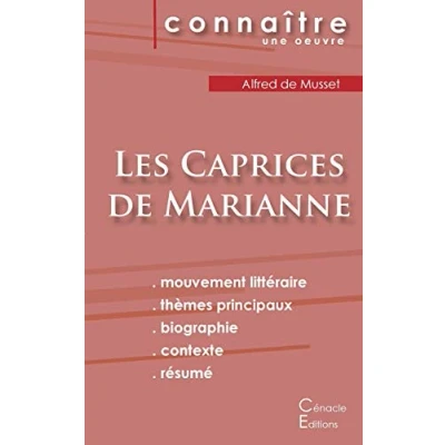 Image de Fiche de lecture Les Caprices Marianne Musset (Analyse littéraire référence et résumé complet)