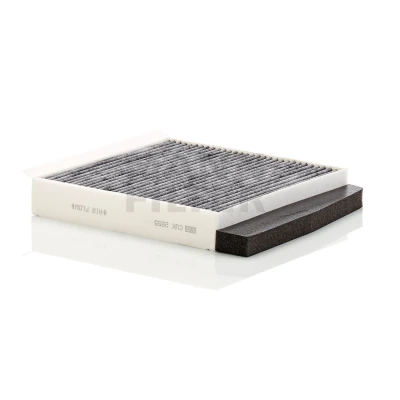 Image de MANN FILTER CUK 2855 Filtre d&#039;habitacle à charbon actif 278 248 38 VOLVO: V70 2, XC90 I, S60 I
