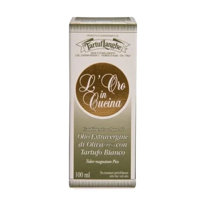 Image de Tartuflanghe OR DANS LA CUISINE: avec de l&#039;huile truffe blanche EXTRAV.d&#039;OLIVA en tranches (Tuber magnatum Pico) 100ml