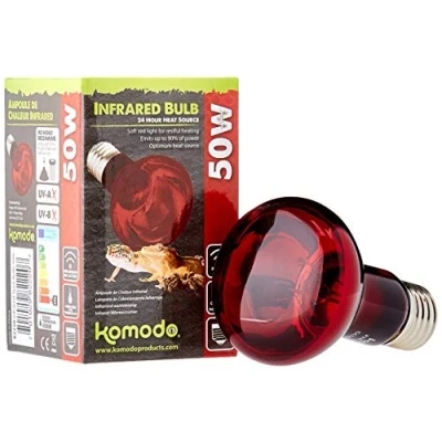 Image de Komodo Ampoule chauffante à Infrarouge ES 50 W