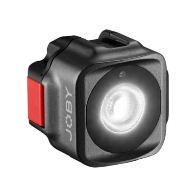 Image de JOBY Torche LED Beamo Mini Compacte, Aimantée, Bluetooth et Waterproof pour Smartphones Appareils Hybrides Dédiée au Vlogging à la Création de Contenu Photo/Vidéo