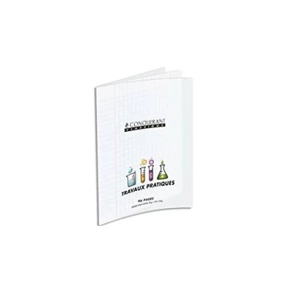 Image de Conquérant 36692 Cahier Classique Travaux Pratiques Couverture Polypropylène A4+ Papier Vert