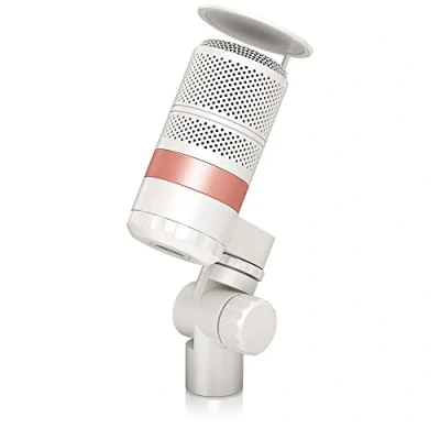 Image de TC Helicon GoXLR MIC WH Microphone dynamique de diffusion avec filtre anti pop intégré XLR professionnel Blanc