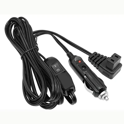 Image de HangTon Câble d&#039;alimentation pour Coleman Euhomy Alpicool Bodega Dometic indelB Mobicool 24V avec interrupteur on/off 3m