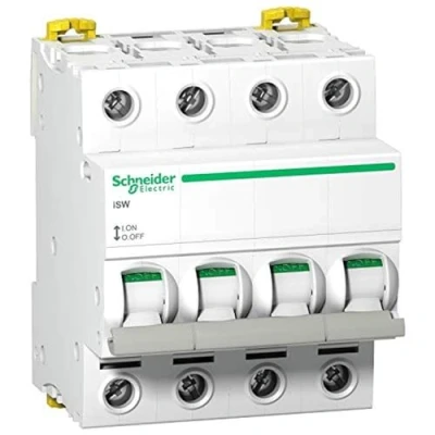 Image de Schneider Electric Acti9, iSW interrupteur sectionneur 4P 40A 415VAC A9S65440
