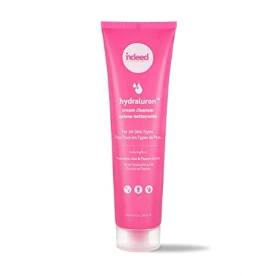 Image de Indeed Labs HYDRALURON Cream Cleanser Nettoyant visage, Taille: 100 ml,