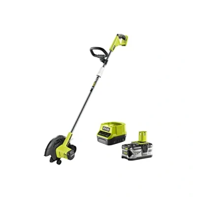 Image de Ryobi Pack Dresse Bordures 18V One+ 1 Batterie LithiumPlus 4.0Ah Chargeur Rapide 2.0Ah RY18EGA 0
