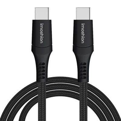 Image de imoshion Câble USB C vers 100 Watt 2 mètres Noir Neuf