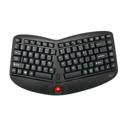 Image de Adesso Tru Form Media 3150 clavier Universel RF sans fil QWERTY Anglais américain Noir Neuf