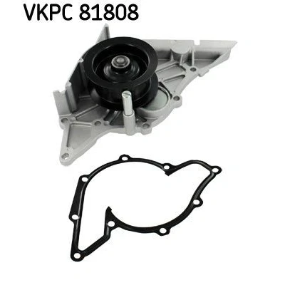 Image de SKF VKPC 81808 Pompe à eau avec joints Tôle d&#039;acier pour transmission par courroie de distribution VOLKSWAGEN: Touareg I, Phaeton, AUDI: A6 C5 Berline