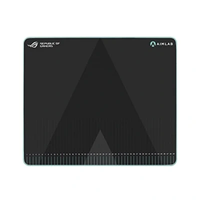Image de ASUS ROG HONE ACE AIM LAB Edition Tapis souris gaming (508 x 420 3 mm, grand format, revêtement nano protecteur, base en caoutchouc extra souple, Esports &amp; FPS gaming)