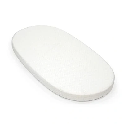 Image de Drap Housse Stokke Sleepi V3, Fans Grey Doux pour de Beaux rêves Conçu Le lit Percale Coton Fin à 100% Lavable