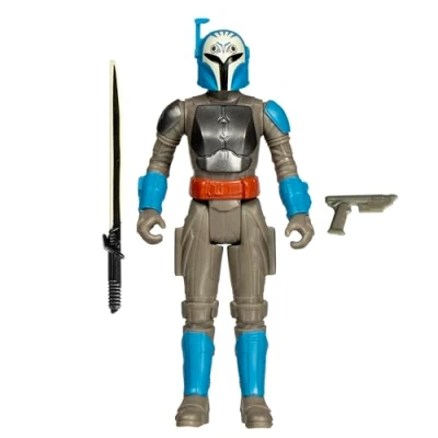 Image de Star Wars Epic Hero Series Bo Katan Kryze Figurine d&#039;action de 10,2 cm, 2 Accessoires Jouets, Chaussettes Noël pour Enfants, à partir 4 Ans