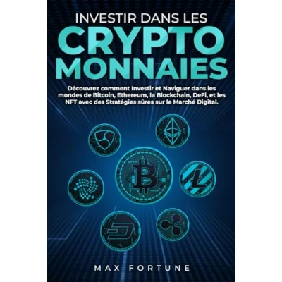 Image de Investir dans les Cryptomonnaies: Découvrez comment et Naviguer mondes de Bitcoin, Ethereum, la Blockchain, DeFi, NFT avec des Stratégies sûres sur le Marché Digital.
